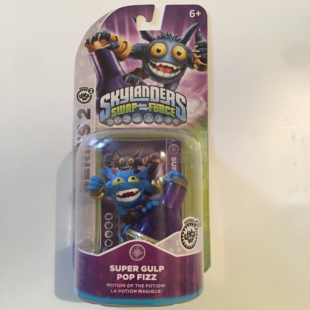 Skylander Swamp Force Super Gulp Pop Fizz (NEW)